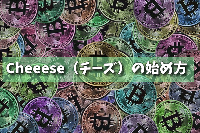 Cheeese（チーズ）の始め方の画像